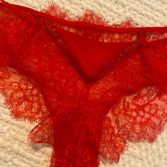 NWOT Luxury Italian Lace and tulle Babydoll Halter lingerie camisole , size M - Picture 8 of 8